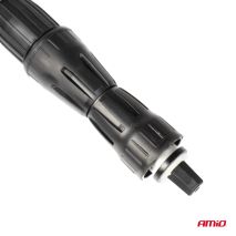 ΒΟΥΡΤΣΑ ΠΛΥΣΙΜΑΤΟΣ ΜΕ ΤΗΛΕΣΚΟΠΙΚΟ ΚΟΝΤΑΡΙ 141-240cm & ΑΝΤΑΠΤΟΡΑ ΓΙΑ ΠΑΡΟΧΗ ΝΕΡΟΥ​ ΑMiO - 1 TEM. Auto Moto Tyres 