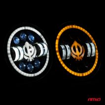 ΠΡΟΒΟΛΕΑΣ ΕΡΓΑΣΙΑΣ ΣΤΡΟΓΓΥΛΟΣ GHOST 5.500lm 9>36V 60W 6.000K Φ170x170x65mm 4 ΧΡΗΣΕΩΝ ΑΜΙΟ - 1 ΤΕΜ. Auto Moto Tyres 