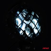 ΠΡΟΒΟΛΕΑΣ ΕΡΓΑΣΙΑΣ ΣΤΡΟΓΓΥΛΟΣ X-LIGHT 5.500lm 9>36V 60W 6.000K 9 led Φ170x170x65mm 4 ΧΡΗΣΕΩΝ ΑΜΙΟ - 1 ΤΕΜ. Auto Moto Tyres 