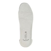 Πιστοποιημένα Παπούτσια Ασφαλείας Εργασίας σε στυλ Σαμπό Basic 2.0 από την Euroroutier σε μέγεθος EU44/UK10 σε Μαύρο Χρώμα με Λευκές Ραφές, Γκρι λεπτομέρεια και Λουράκι Αστραγάλου Auto Moto Tyres 