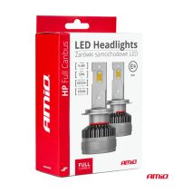 ΛΑΜΠΕΣ H7-6 9>48V 6.500K 4.500lm 50W HP SERIES LED CAN-BUS ΜΕ ΨΥΚΤΡΑ AMIO - 2 Τεμ. Auto Moto Tyres 