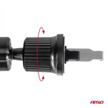 ΒΑΣΗ ΣΤΗΡΙΞΗΣ ΚΙΝΗΤΟΥ ΓΙΑ ΑΕΡΑΓΩΓΟ ΜΑΓΝΗΤΙΚΗ ΜΕ ΑΣΥΡΜΑΤΗ ΦΟΡΤΙΣΗ QUICK CHARGE QI2 15W 360° AMIO - 1 Τεμ. Auto Moto Tyres 