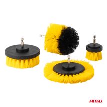 ΒΟΥΡΤΣΕΣ ΚΑΘΑΡΙΣΜΟΥ ΚΑΙ ΓΥΑΛΙΣΜΑΤΟΣ ΣΕΤ 21ΤΕΜ ΓΙΑ ΔΡΑΠΑΝΟ ΣΕ ΤΣΑΝΤΑ ΚΙΤΡΙΝΟ ΧΡΩΜΑ AMIO - 21 Τεμ. Auto Moto Tyres 