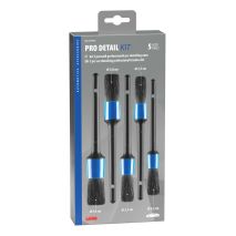 ΠΙΝΕΛΑ/ΒΟΥΡΤΣΑΚΙΑ ΛΕΠΤΟΜΕΡΟΥΣ ΚΑΘΑΡΙΣΜΟΥ Φ22/25/27/30/34mm ΜΑΥΡΑ ΣΕΤ LAMPA - 5 ΤΕΜ. Auto Moto Tyres 