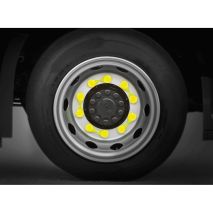 ΚΑΠΑΚΙΑ ΔΕΙΚΤΕΣ ΠΑΞΙΜΑΔΙΩΝ/ΜΠΟΥΛΟΝΙΩΝ 32mm ΓΙΑ ΟΠΤΙΚΟ ΕΛΕΓΧΟ ΧΑΛΑΡΩΣΗΣ & ΞΕΒΙΔΩΜΑΤΟΣ LAMPA  - 20 ΤΕΜ. Auto Moto Tyres 