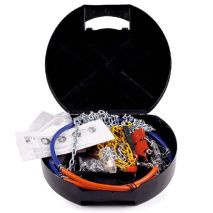 ΑΝΤΙΟΛΙΣΘΗΤΙΚΕΣ ΑΛΥΣΙΔΕΣ ΧΙΟΝΙΟΥ ΠΑΧΟΥΣ 9mm Νο75 ΜΕ ΚΑΣΤΑΝΙΑ RAPID R2​ BOTTARI - 2 ΤΕΜ. Auto Moto Tyres 