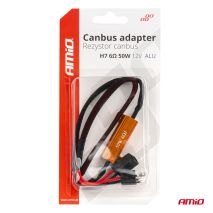 ΑΝΤΙΣΤΑΣΗ ΓΙΑ ΛΑΜΠΕΣ LED H7 12V 50W 6Ω (ΑΝΤΙΣΤΑΣΗ-ΨΕΥΤΗΣ-CANCELLER) AMIO - 1 τεμ. Auto Moto Tyres 