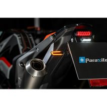 ΦΛΑΣ MOTO PROJECT 002 ΜΑΥΡΑ 12V COB LED TECHNOLOGY PARAXITE - 2 ΤΕΜ. Auto Moto Tyres 