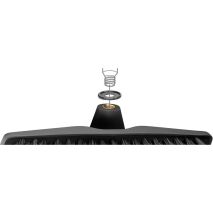 ΒΟΥΡΤΣΑ ΠΛΥΣΙΜΑΤΟΣ ΜΕ ΠΛΑΣΤΙΚΗ ΤΡΙΧΑ (PVC) TRINITY 25x8cm ΓΙΑ ΚΟΝΤΑΡΙΑ(L3802.4/L3802.5/L3802.6) LAMPA - 1 ΤΕΜ. Auto Moto Tyres 