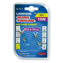 ΛΑΜΠΑ ΣΩΛΗΝΩΤΗ 10W/12V SV8,5x8 11X31mm Auto Moto Tyres 