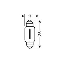 ΛΑΜΠΑ ΣΩΛΗΝΩΤΗ C5W/12V SV8,5x8 Auto Moto Tyres 