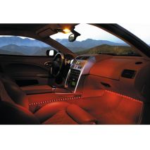 TAINIA ΣΕ ΠΛΑΣΤΙΚΗ ΒΑΣΗ 6 LED 12V 12,5 cm ΜΩΒ -2 ΤΕΜ. Auto Moto Tyres 