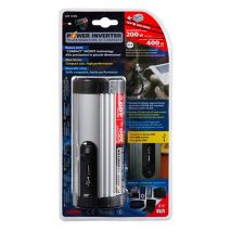 POWER INVERTER 200 ΜΕΤΑΤΡΟΠΕΑΣ 12V > 220V MAX POWER 200W - PEAK POWER 400W Auto Moto Tyres 