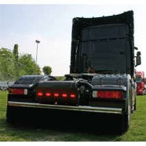 ΦΩΣ ΦΟΡΤΗΓΟΥ 4LED ΚΟΚΚΙΝΟ 24V 103mm Auto Moto Tyres 