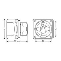 ΔΙΑΚΟΠΤΗΣ ΓΕΝΙΚΟΥ ΡΕΥΜΑΤΟΣ ΜΠΑΤΑΡΙΑΣ 12-24V 200A Auto Moto Tyres 