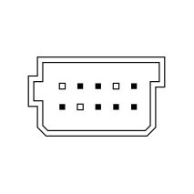 Διακόπτης για MERCEDES VITO 2004+ 7 επαφών Auto Moto Tyres 