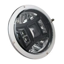 ΠΡΟΒΟΛΕΑΣ LED DRIVING ΧΡΩΜΙΟ 10-30V 70W 6400lm CREE LED ΣΤΡΟΓΓΥΛΟΣ 9 ΙΝΤΣΩΝ Auto Moto Tyres 
