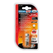 P21W 10-28V BA15s MEGA-LED 150LM ΔΙΑΘΛΑΣΗΣ ΠΟΡΤΟΚΑΛΙ (ΜΟΝΟΠΟΛΙΚΟ) BLISTER 1ΤΕΜ. Auto Moto Tyres 