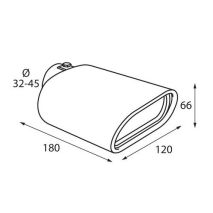 ΑΚΡΟ ΕΞΑΤΜΙΣΗΣ TS-57 Φ32-45mm Auto Moto Tyres 