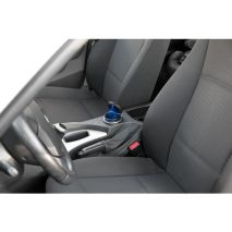 ΣΤΑΧΤΟΔΟΧΕΙΟ-ΤΑΣΑΚΙ-ΠΟΤΗΡΟΘΗΚΗ-ΚΑΛΑΘΑΚΙ ΣΚΟΥΠΙΔΙΩΝ ΜΑΥΡΟ ΜΕ ΦΩΣ ΜΠΛΕ ASH-TRAY 2in1 85x95mm Auto Moto Tyres 