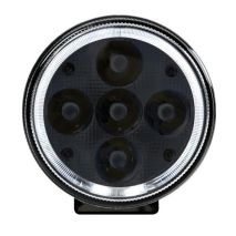 ΠΡΟΒΟΛΕΑΣ ANGEL-LED 9-36V 7LED 4.800LM 6.500K 150mm 2 ΛΕΙΤΟΥΡΓΙΩΝ ΑΔΙΑΒΡΟΧΟΣ 1ΤΕΜ. Auto Moto Tyres 