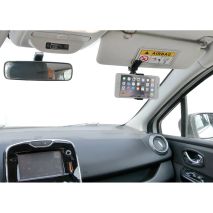 ΒΑΣΗ ΚΙΝΗΤΟΥ ΓΙΑ ΗΛΙΑΣΤΡΟ VISOR SNAP 55-80mm SILVER LINE Auto Moto Tyres 