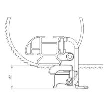 ΙΜΑΝΤΕΣ ΠΡΟΣΔΕΣΗΣ ΓΙΑ ΜΠΑΡΕΣ ΑΛΟΥΜΙΝΙΟΥ KARGO-PLUS U-5 2ΤΕΜ. Auto Moto Tyres 