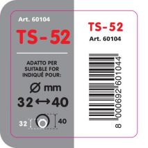 ΑΚΡΟ ΕΞΑΤΜΙΣΗΣ TS-52 Φ 32-40mm Auto Moto Tyres 