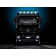 ΠΡΟΒΟΛΕΑΣ NEPTUNE 9'' 12/24V-H7 ΚΑΡΦΙ ΜΕ T10 W5W ΘΕΣΕΩΣ ΣΤΡΟΓΓΥΛΟΣ 220mm 1ΤΕΜ. Auto Moto Tyres 