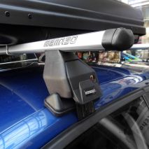 KIT ΜΕ ΜΠΑΡΕΣ ΟΡΟΦΗΣ ΓΙΑ AUDI A3 8P 3D 2004-2012 ΑΛΟΥΜΙΝΙΟΥ TEMA MENABO (AL2-3360-FIX001G)-2 ΤΕΜ. Auto Moto Tyres 