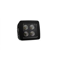 ΠΡΟΒΟΛΕΑΣ ΕΡΓΑΣΙΑΣ  WORKING LAMPS 10-32V 20W 1100lm 4 x CREE LED ΤΕΤΡΑΓΩΝΟΣ 82 x 80 x 111 mm BLACK SERIES M-TECH -1ΤΕΜ Auto Moto Tyres 