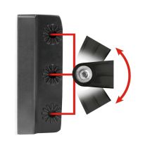 ΠΡΟΒΟΛΕΑΣ WL-26 16LED 48W 3300lm 10-30V 110x110x44 mm 3 ΘΕΣΕΩΝ ΜΕ ΦΩΣ ΔΙΑΘΛΑΣΗΣ -1ΤΕΜ. Auto Moto Tyres 