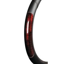 ΚΑΛΥΜΜΑ ΤΙΜΟΝΙΟΥ ΦΟΡΤΗΓΟΥ PEARL RED ΔΕΡΜΑΤΙΝΗ ΜΑΥΡΟ/ΚΟΚΚΙΝΟ (S) 42-44cm ΟΙΚΟΛΟΓΙΚΟ ΚΑΙ ΑΟΣΜΟ Auto Moto Tyres 