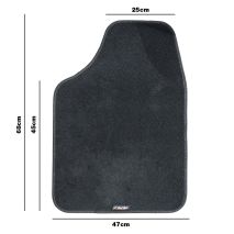 ΠΑΤΑΚΙ ΟΔΗΓΟΥ ΜΟΚΕΤΑ SOLO B ΜΑΥΡΟ ΑΝΤΙΟΛΙΣΘΗΤΙΚΟ 1ΤΕΜ. Auto Moto Tyres 