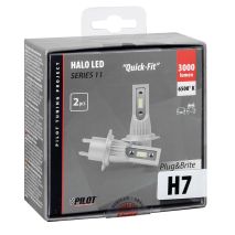 H7 12/24V PX26d 6.500K 3.000lm 15W 6LED SEOUL CSP-Y19chips HALO LED SERIE 11 PLUG ΚΑΙ BRITE 2ΤΕΜ. Auto Moto Tyres 