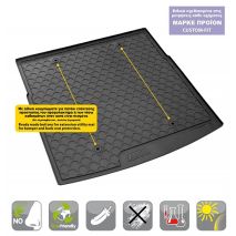 ΜΑΡΚΕ ΠΑΤΑΚΙ ΣΚΑΦΗ ΠΟΡΤ ΜΠΑΓΚΑΖ ΓΙΑ SEAT ARONA 11/2017+ (ΑΝΩ ΕΠΙΠΕΔΟ) SUMISURA TRUNK MAT ΑΠΟ ΑΟΣΜΟ, ΜΗ ΤΟΞΙΚΟ, ΟΙΚΟΛΟΓΙΚΟ ΚΑΙ ΑΝΑΚΥΚΛΩΣΙΜΟ ΣΥΝΘΕΤΙΚΟ ΛΑΣΤΙΧΟ ΣΕ ΜΑΥΡΟ ΧΡΩΜΑ ΜΕ ΥΠΟΔΟΧΗ ΓΙΑ ΠΡΟΕΚΤΑΣΗ L2519.8 - L2519.9 LAMPA - 1 ΤΕΜ. Auto Moto Tyres 