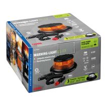 ΦΑΡΟΣ ΜΑΓΝΗΤΙΚΟΣ ΚΑΙ ΒΕΝΤΟΥΖΑ ΠΕΡΙΣΤΡΕΦΟΜΕΝΟΣ RL-13 8LED 9-32V ΠΟΡΤΟΚΑΛΙ ΜΕ ΦΙΣ ΑΝΑΠΤΗΡΑ 3,8m 100x75mm Auto Moto Tyres 