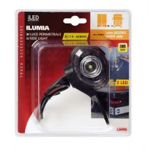 ΦΩΣ ΟΓΚΟΥ ΦΟΡΤΗΓΟΥ ILUMIA 24V 2LED ΛΕΥΚΟ/ΚΟΚΚΙΝΟ ΔΕΞΙ 1ΤΕΜ. Auto Moto Tyres 