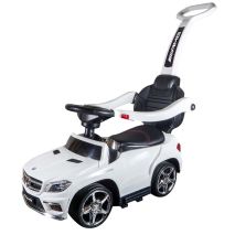 ΠΑΙΔΙΚΟ ΑΥΤΟΚΙΝΗΤΟ PUSH-CAR ΜΕ ΧΕΡΟΥΛΙ ΤΥΠΟΥ MERCEDES GL63 ΜΟΝΟΘΕΣΙΟ ΛΕΥΚΟ RACE AXION - 1 TEM. Auto Moto Tyres 