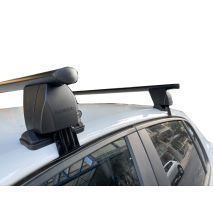 KIT ΜΕ ΜΠΑΡΕΣ ΟΡΟΦΗΣ ΓΙΑ PEUGEOT 208 II 5D 06/2019+ (12500/MB+DLKIT41G) ΑΛΟΥΜΙΝΙΟΥ DELTA BLACK MENABO? - 2 ΤΕΜ. Auto Moto Tyres 