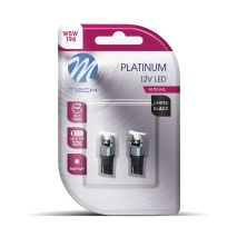 T10 W5W 12/24V W2,1x9,5d 4xSMD1616 CAN-BUS ΛΕΥΚΟ (ΚΑΡΦΩΤΟ ΑΚΑΛΥΚΟ) LIMITED BLACK 2ΤΕΜ. M-TECH Auto Moto Tyres 