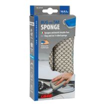 ΣΦΟΥΓΓΑΡΙ ΧΕΙΡΟΣ ΔΙΠΛΗΣ ΟΨΗΣ (ΚΑΘΑΡΙΣΜΟΣ ΚΡΥΣΤΑΛΛΩΝ/ΤΖΑΜΙΩΝ- ΑΠΟΜΑΚΡΥΝΣΗ ΕΝΤΟΜΩΝ/ΣΚΟΝΗΣ) 16x9x3cm LAMPA - 1 ΤΕΜ Auto Moto Tyres 