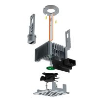 D1S/D1R 12/24V 35W 6.000K 8000lm LED SEOUL CSP-3570chips CAN BUS PLUG & PLAY LAMPA - 2ΤΕΜ. Auto Moto Tyres 