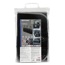 ΘΗΚΕΣ/ΤΣΕΠΕΣ ORGANIZER ΚΑΘΙΣΜΑΤΩΝ/ΠΟΡΤ ΜΠΑΓΚΑΖ 4 ΔΙΧΤΥΑ ΜΕ ΣΤΗΡΙΞΗ ΣΤΟ ΠΡΟΣΚΕΦΑΛΟ 88x35cm ΜΑΥΡΟ LAMPA - 1 TEM. Auto Moto Tyres 