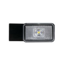 ΦΩΣ ΟΓΚΟΥ 12/24V  1LED ΜΕ ΒΑΣΗ ΚΑΙ ΑΝΑΚΛΑΣΤΗΡΑ ΛΕΥΚΟ  LAMPA - 1 TEM. Auto Moto Tyres 