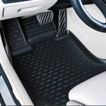 ΜΑΡΚΕ ΠΑΤΑΚΙΑ ΣΕ ΣΚΑΦΗ TPE ΛΑΣΤΙΧΟ ΓΙΑ RENAULT CLIO III 5D 2005-2012  ΣΕ ΜΑΥΡΟ ΧΡΩΜΑ NOVLINE - 4 ΤΕΜ. Auto Moto Tyres 