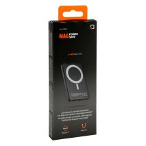 Μαγνητικός, Φορητός Φορτιστής - Power bank Mag Power 5000 της σειράς Optiline για Ασύρματη και Ενσύρματη  φόρτιση συσκευών με θύρα USB Type C 15W και MagSafe τεχνολογία Auto Moto Tyres 