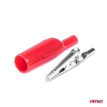 ΑΚΡΟΔΕΚΤΕΣ (ΚΡΟΚΟΔΕΙΛΑΚΙΑ) ΜΠΑΤΑΡΙΑΣ 5A 50mm ΜΕ ΜΟΝΩΣΗ ΧΩΡΙΣ ΚΑΛΩΔΙΟ ΑΜΙΟ - 2 ΤΕΜ. Auto Moto Tyres 