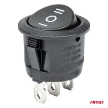 ΔΙΑΚΟΠΤΗΣ 230V 6A ON-OFF-ON 3 ΕΠΑΦΩΝ ΣΤΡΟΓΓΥΛΟΣ BU03 ΑΜΙΟ - 1 ΤΕΜ. Auto Moto Tyres 