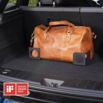 ΣΤΑΘΕΡΟΠΟΙΗΤΗΣ / ΔΙΑΧΩΡΙΣΤΙΚΟ STOPPER NOOK ΓΙΑ ΤΟ ΠΟΡΤ ΜΠΑΓΚΑΖ ΑΠΟ ΠΛΑΣΤΙΚΟ ΣΕ ΜΑΥΡΟ ΧΡΩΜΑ ΜΕ ΑΝΤΙΟΛΙΣΘΗΤΙΚΑ ΜΑΞΙΛΑΡΑΚΙΑ ΚΑΙ ΑΥΤΟΚΟΛΛΗΤΑ ΤΥΠΟΥ VELCRO RATI - 2 ΤΕΜ. Auto Moto Tyres 